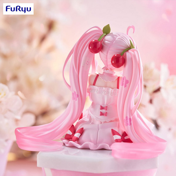 FuRyu Hatsune Miku Sakura Miku 2025 Noodle Stopper Figure